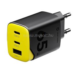 TACTICAL TACTICAL MINIMI hálózati töltő USB+2 Type-C aljzat 65W, gyorstöltő, FEKETE TACTICAL_57983128784 small