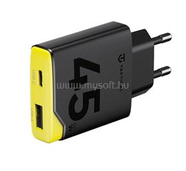 TACTICAL TACTICAL MINIMI hálózati töltő USB+Type-C aljzat 45W, gyorstöltő, FEKETE TACTICAL_57983128783 small