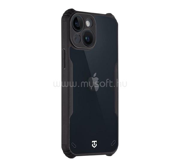 TACTICAL iPhone 13 mini TACTICAL QUANTUM STEALTH szilikon telefonvédő ütésállóság, kameravédő, FEKETE