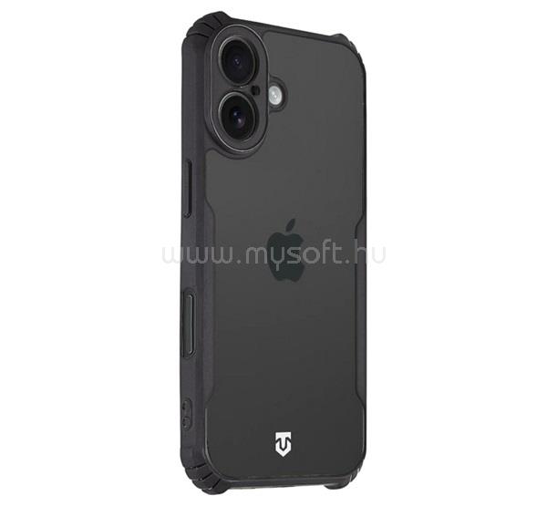 TACTICAL iPhone 17 TACTICAL QUANTUM STEALTH szilikon telefonvédő ütésállóság, kameravédő, FEKETE