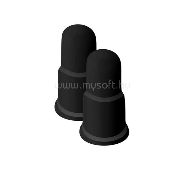 TACTICAL TACTICAL ROGER PENCIL érintőképernyő ceruza póthegy 2db szilikon, Tactical Roger Pencil kompatibilis, FEKETE