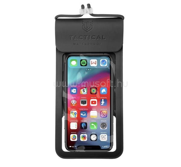 TACTICAL TACTICAL SPLASH POUCH vízhatlan/vízálló tok, AQUA univerzális, L/XL méret, FEKETE