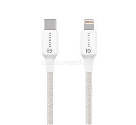TACTICAL iPhone 14 Plus / 14 Pro Max / 14 Pro TACTICAL STITCH THREAD adatkábel Type-C - lightning, 200cm, FEHÉR TACTICAL_57983126589 small