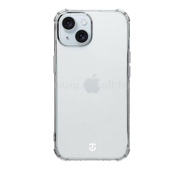 TACTICAL iPhone 15 TACTICAL TPU PLYO szilikon telefonvédő ütésállóság, légpárnás sarok, ÁTLÁTSZÓ
