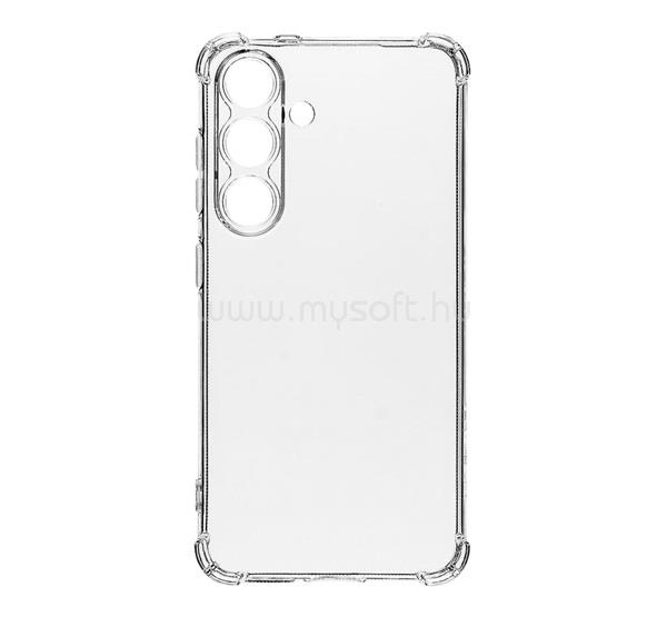 TACTICAL Samsung S25 TACTICAL TPU PLYO szilikon telefonvédő ütésállóság, légpárnás sarok, ÁTLÁTSZÓ