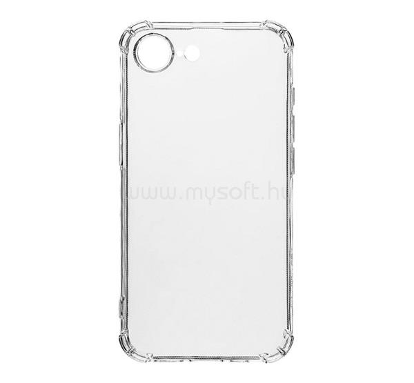TACTICAL iPhone 17e / 16e TACTICAL TPU PLYO szilikon telefonvédő ütésállóság, légpárnás sarok, ÁTLÁTSZÓ