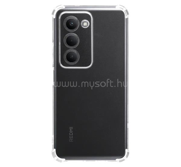 TACTICAL Redmi 15 4G / 15 5G TACTICAL TPU PLYO szilikon telefonvédő ütésállóság, légpárnás sarok, ÁTLÁTSZÓ