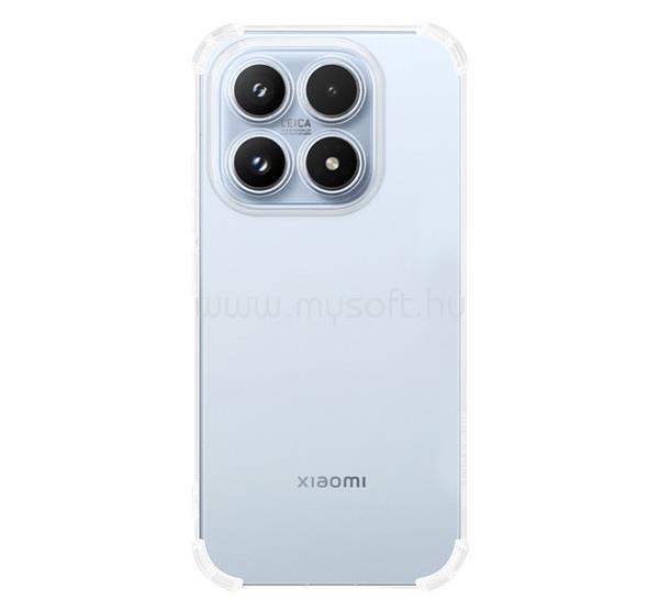 TACTICAL Xiaomi 17 TACTICAL TPU PLYO szilikon telefonvédő ütésállóság, légpárnás sarok, ÁTLÁTSZÓ