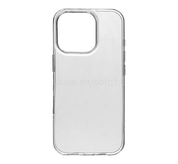 TACTICAL iPhone 16 Pro TACTICAL TPU szilikon telefonvédő ultravékony, ütésállóság, ÁTLÁTSZÓ