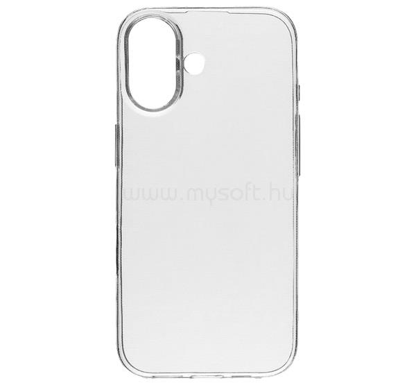 TACTICAL iPhone 17 TACTICAL TPU szilikon telefonvédő ultravékony, ütésállóság, ÁTLÁTSZÓ