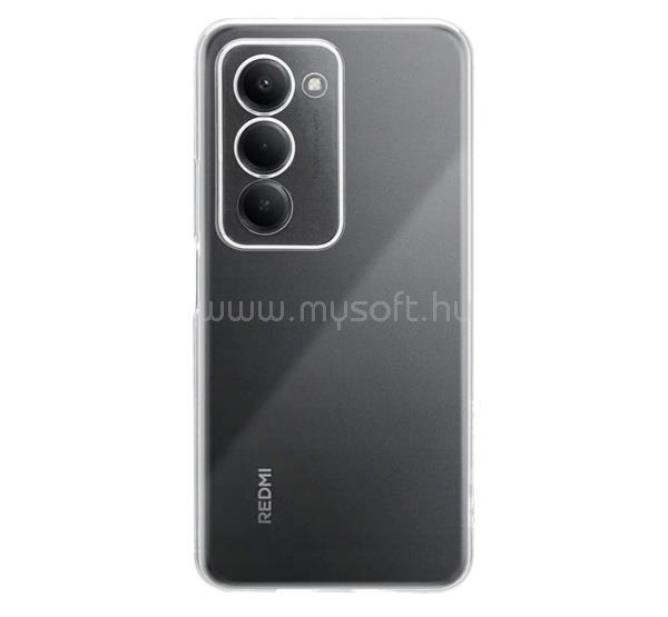 TACTICAL Redmi 15 4G / 15 5G TACTICAL TPU szilikon telefonvédő ultravékony, ütésállóság, ÁTLÁTSZÓ