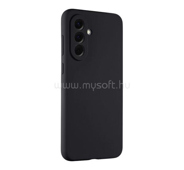 TACTICAL Samsung A56 5G TACTICAL VELVET SMOOTHIE szilikon telefonvédő ütésállóság, matt, FEKETE