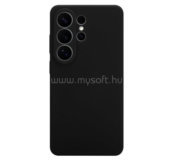TACTICAL Samsung S26 Ultra TACTICAL VELVET SMOOTHIE szilikon telefonvédő ütésállóság, matt, FEKETE