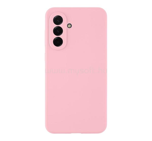 TACTICAL Samsung A36 5G TACTICAL VELVET SMOOTHIE szilikon telefonvédő ütésállóság, matt, RÓZSASZÍN