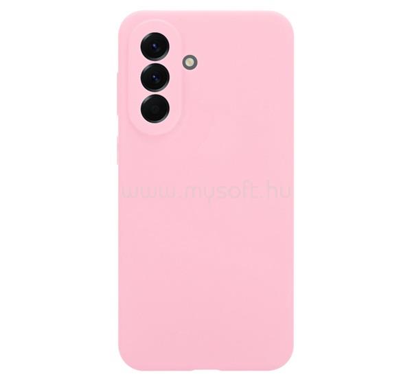 TACTICAL Samsung A57 5G TACTICAL VELVET SMOOTHIE szilikon telefonvédő ütésállóság, matt, RÓZSASZÍN