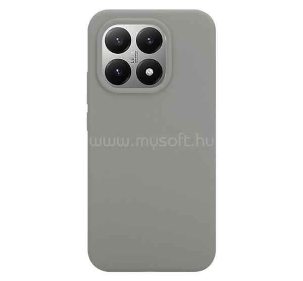 TACTICAL Xiaomi 15T TACTICAL VELVET SMOOTHIE szilikon telefonvédő ütésállóság, matt, VILÁGOSSZÜRKE