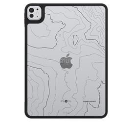TACTICAL IPAD Pro 11 (2025) / Pro 11 (2024) TACTICAL WARTHOG szilikon telefonvédő ütésállóság, topográfiai minta, FEKETE TACTICAL_57983129442 small