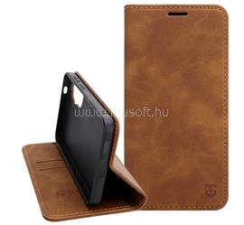 TACTICAL Samsung A37 5G TACTICAL XPROOF tok álló, bőr hatású FLIP, prémium, SÖTÉTBARNA TACTICAL_57983129633 small