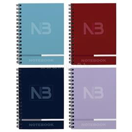 TC Notebook 3 A5 120 lapos osztott (2x40 vonal+1x40 kockás) spirálfüzet A15245TA5 small