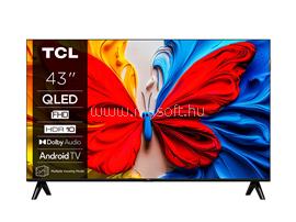 TCL 43" 43S5L Smart LED Televízió, 108 cm, FHD, QLED, HDR10, Android TV 43S5L small