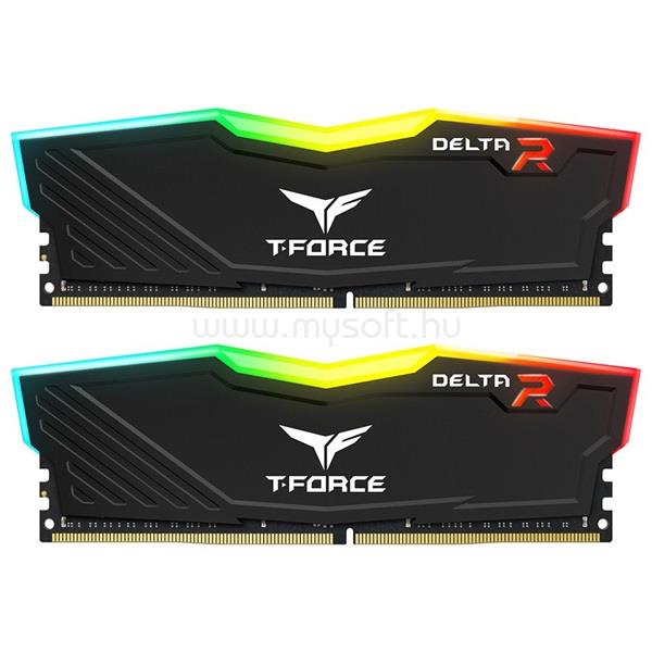 TEAMGROUP DIMM memória 2X16GB DDR4 3600MHz T-FORCE DELTA RGB