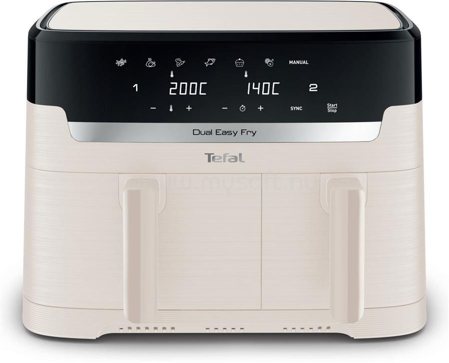 TEFAL EY901AE0 Dual Easy Fry Essential forrólevegős sütő