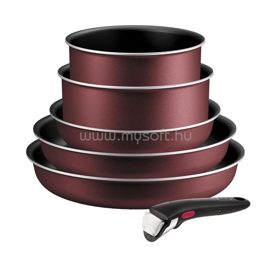 TEFAL L7249802 Simply Cook 6 részes rozsdamentes acél edénykészlet