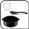 TEFAL RK103811 Classic fekete 10 személyes rizsfőző 7211001951 small