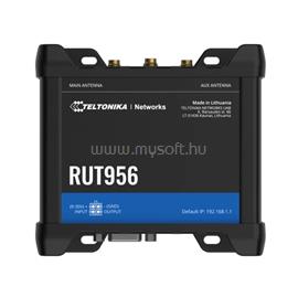 TELTONIKA Ipari LTE Cat4 router, GNSS, RS232/RS485, Wi-Fi, Dual SIM RUT956 small