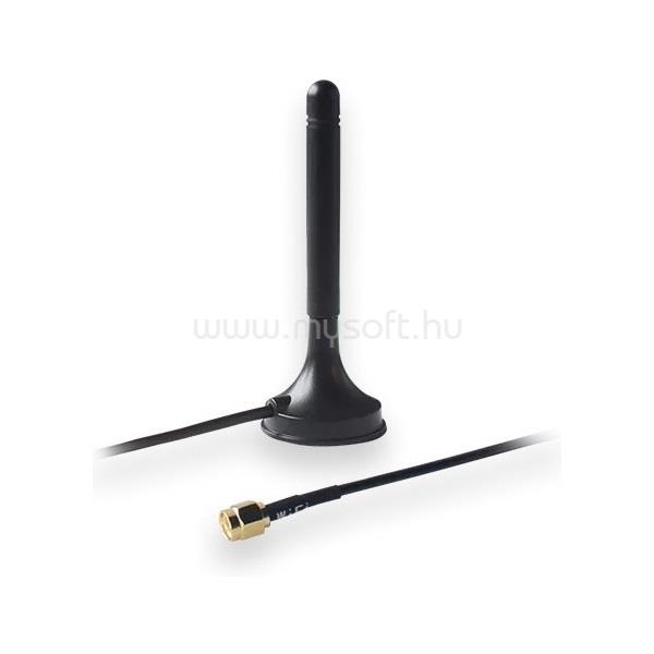 TELTONIKA PR1KRF30 WiFi mágnesesen rögzíthető RP-SMA antenna