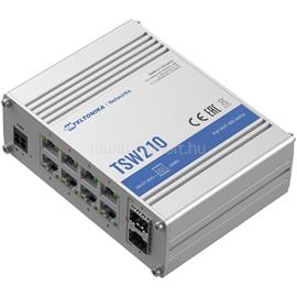 TELTONIKA TSW210 8x GbE LAN 2x SFP port nem menedzselhető switch TSW210000000 small