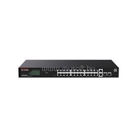 TENDA IP-COM Switch Menedzselhető PoE - G2228P-24-410W (24x1Gbps + 2x1Gbps Uplink + 2xSFP;  24af/at PoE+ port; 410W; rack) TENDA_G2228P-24-410W small