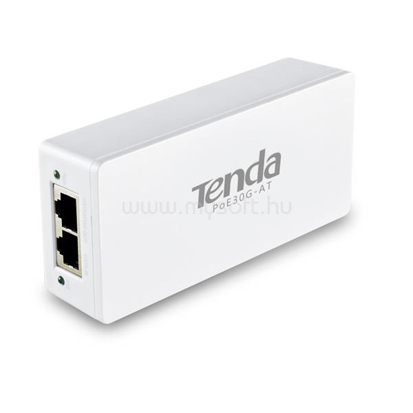 TENDA PoE30G-AT PoE Injector adapter (30W, 230V bemenet;  802.3af/at PoE; 1Gbps, Max 100m)