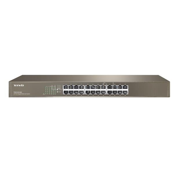 TENDA Switch - TEG1024G (24x1Gbps; rack-mount)