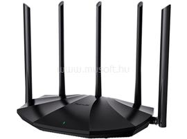 TENDA TX2 PRO router WiFi AX1500 (300Mbps 2,4GHz + 1201Mbps 5GHz; 4port 1Gbps, 5x6dBi) TENDA_TX2_PRO small