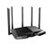 TENDA TX27 PRO router WiFi AX5700 (861Mbps 2,4GHz + 2402Mbps 5GHz + 2402Mbps 6GHz; ; 4port 1Gbps, 5x6dBi) TENDA_TX27_PRO small