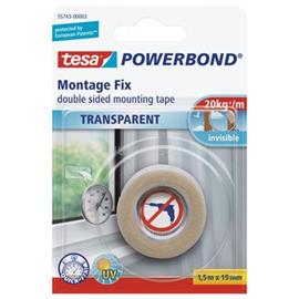 TESA 55743 1,5mx19mm beltéri átlátszó montázsszalag 55743-00003-20 small