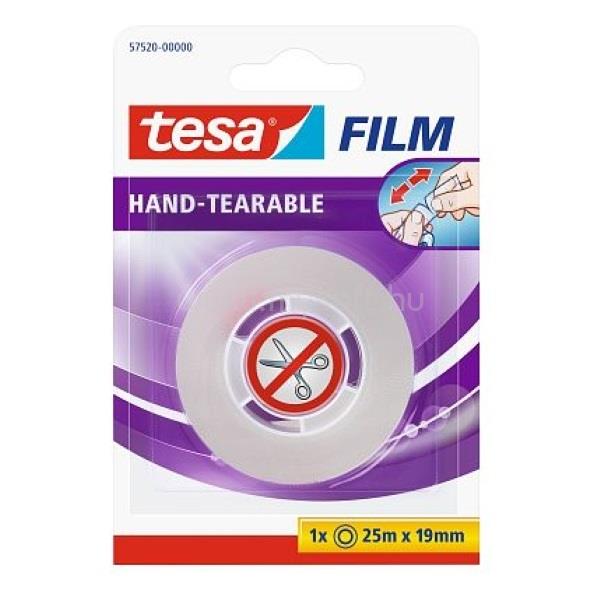 TESA 57520 TesaFILM 25mx19mm kézzel téphető ragasztószalag