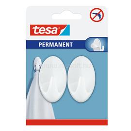 TESA Akasztó, műanyag ovális, L méret, fehér, 2 db Tesa TESA_34327 small