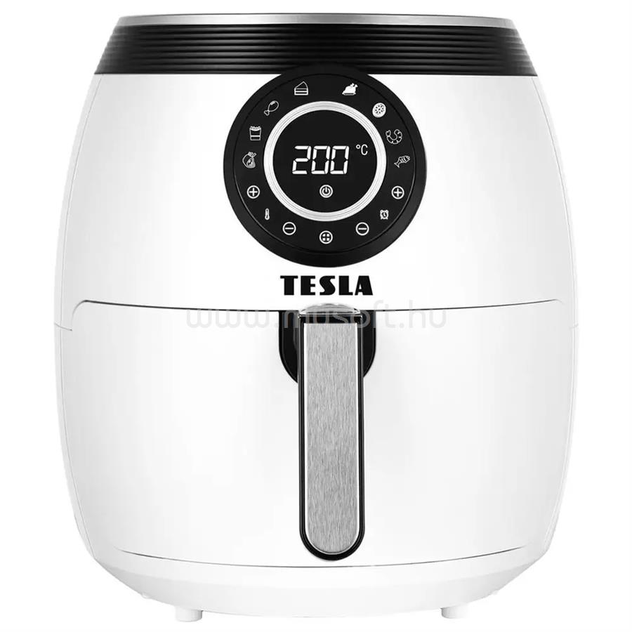 TESLA AirCook Q50 XL multifunkciós digitális forrólevegős sütő - fehér