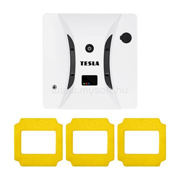 TESLA RoboStar W600 ablaktisztító robot, intelligens navigációval, 5 rétegű tisztítókendővel, 3500 PA szívóerő