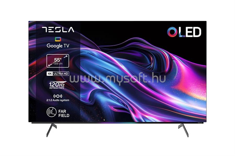 TESLA TV 55" 4K UHD Google SMART OLED 120Hz