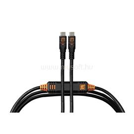 TETHER TOOLS TetherPro Optima 10G USB-C, 4.6m, Straight to Straight, (fekete) CUC15G2-BLK small