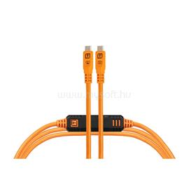 TETHER TOOLS TetherPro Optima 10G USB-C, 4.6m, Straight to Straight (narancs) CUC15G2-ORG small