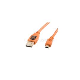 TETHER TOOLS TetherPro USB 2.0 Male to Mini-B 5 pin, 15, Hi-Visibility Orange CU5451 small