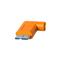 TETHER TOOLS TetherPro USB-C to 3.0 Micro-B Right Angle, (4.6m) ORG CUC33R15-ORG small