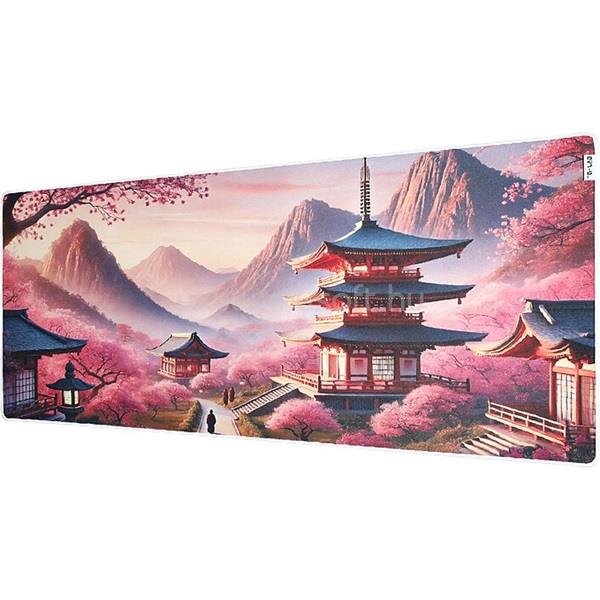 THE G-LAB Egérpad - PAD TEMPLE (900x400x4mm, vízálló, fekete)