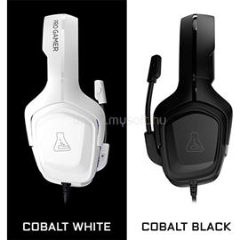THE G-LAB KORP COBALT W headset (mikrofon, 3,5mm Jack, hangerőszabályzó, nagy-párnás, fehér) KORP-COBALT-W small