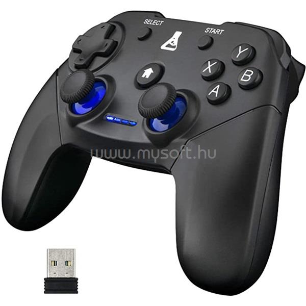 THE G-LAB K PAD THORIUM WL vezeték nélküli Gamepad (USB, PC és PS3 és Android kompatibilis)