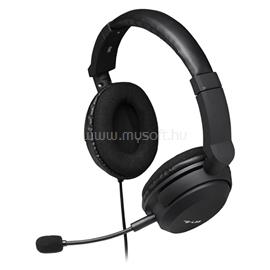 THE G-LAB KORP-CARBON vezetékes headseth (3,5mm Jack, hangerőszabályzó, nagy-párnás, fehér) KORP-CARBON small